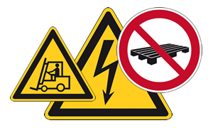 Verkehrs-, Warn- und Verbotszeichen